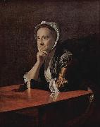 Mrs. Humphrey Devereux, oil on canvas painting by John Singleton Copley,